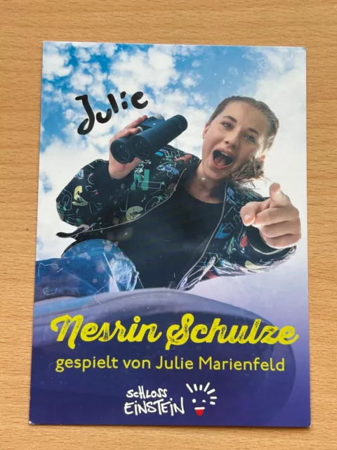 Julie Marienfeld - Schloss Einstein - Autogrammkarte original signiert - #S6734