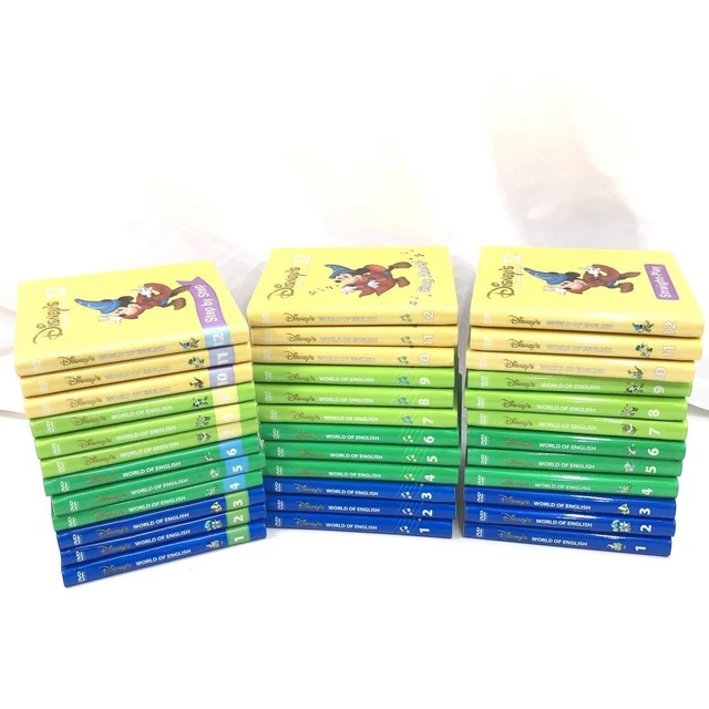 Disney's WORLD OF ENGLISH DWE DVD 36本セット DISNEY'S WORLD OF English Dwe Dvd Set 36 $548.27 - PicClick CA