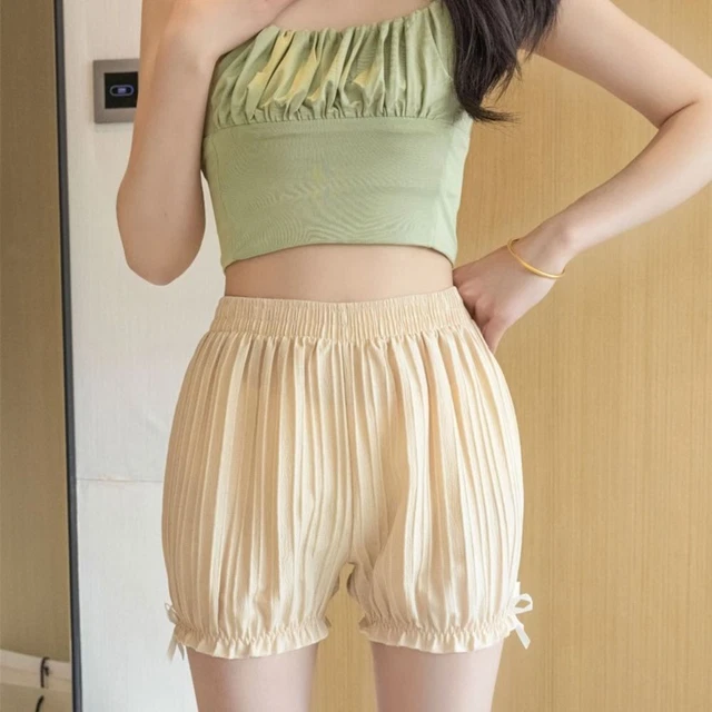 Lingerie taglie forti lanterna mutandine nodo fiocco pantaloni di sicurezza donna pantaloncini zucca