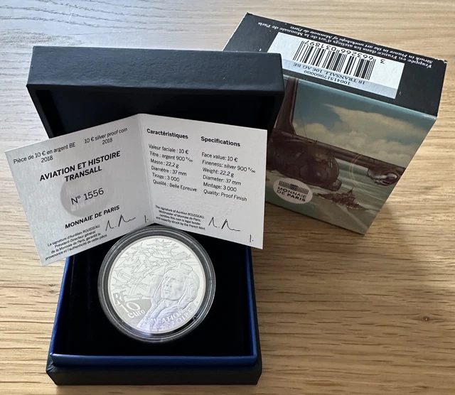 Monnaie - France - Coffret Belle Épreuve 2021 - 10 Euro - Mustang P51