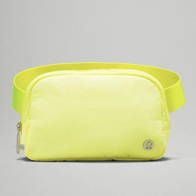 NWT lululemon ELECTRIC LEMON Everywhere Belt Bag Unisex Crossbody 1L NEON YELLOW