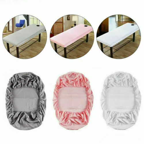 ✿ Mesa de masaje de belleza elástica cubierta ajustada spa salón cama sofá cerradura