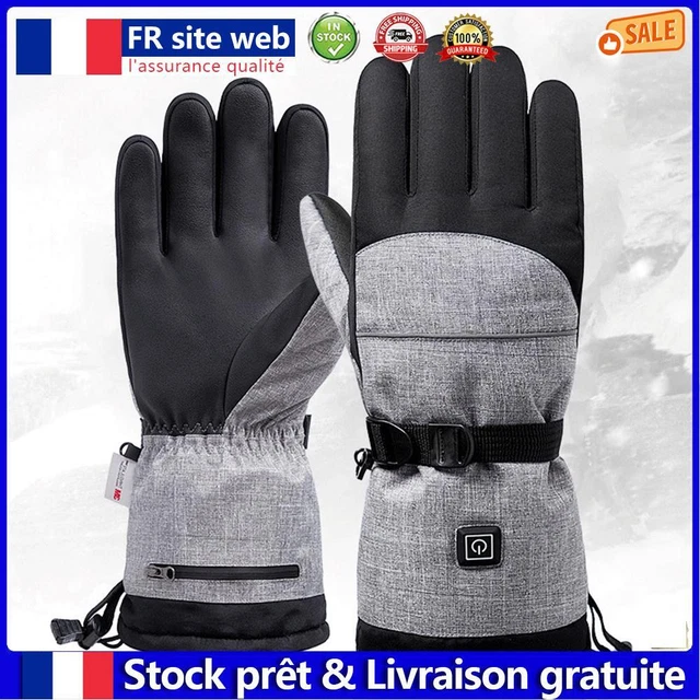 Electric Full Finger Mittens Removable Heater for Cycling (Glove Battery Case) f