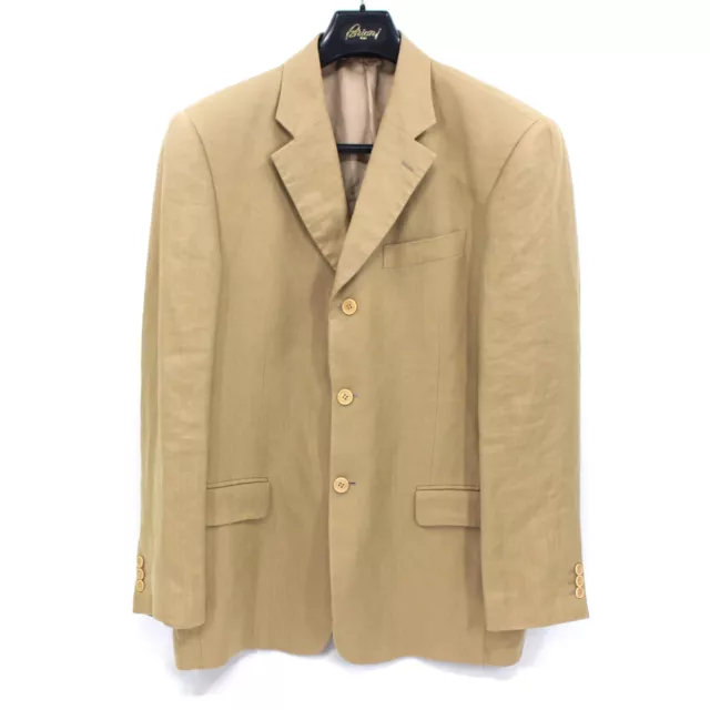Missoni Linen Single Breasted Olive Green Sport Coat Jacket 50 Blazer Medium 40
