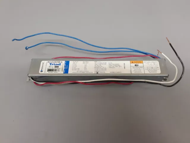 Universal Lighting Triad B232IUNVHP-N Electronic Ballast 120-277 VAC