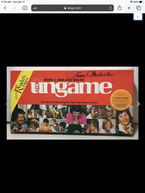 “The Ungame” The World’s Most Popular Self Expression Game
