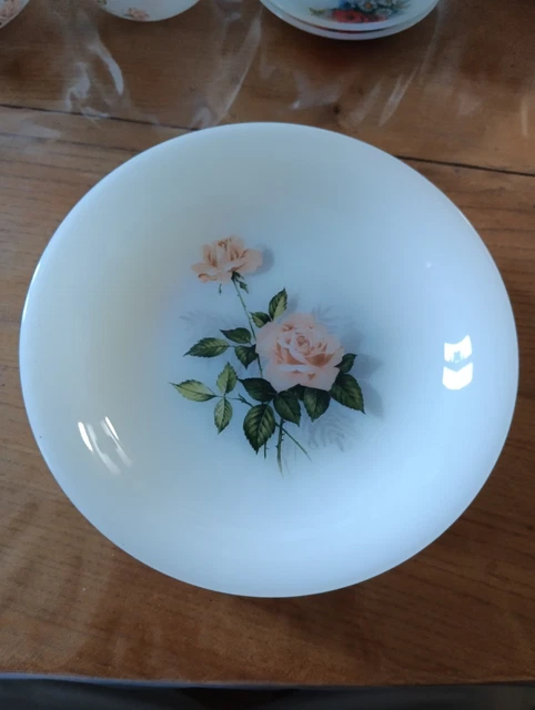 Lot de 4 Assiettes Creuses Vintage Arcopal Lotus – Atelier