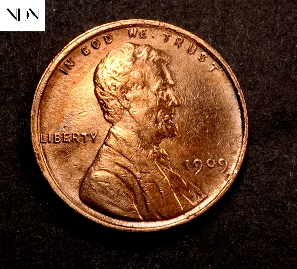 1909 VDB Lincoln Wheat Penny Cent - Choice BU (red) - Better Date! #W421