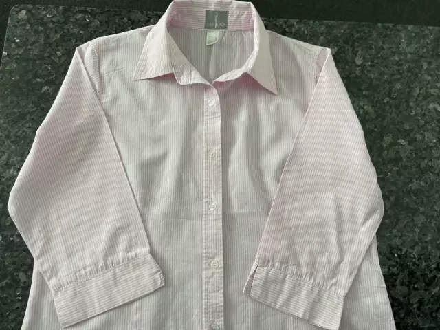Fair Lady Pink Shirt Top Size 14