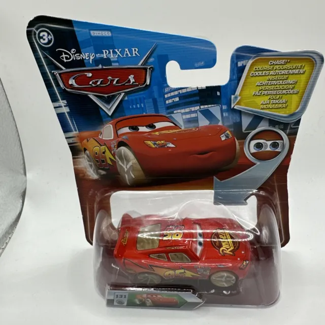 Disney Pixar Cars Paint Mask Lightning McQueen Lenticular Diecast 1:55