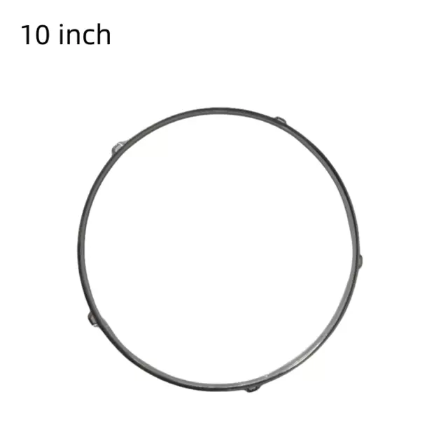 Heavy Duty Metal Drum Hoop Rim Protector for 8 10 12 14 inch Snare Drum