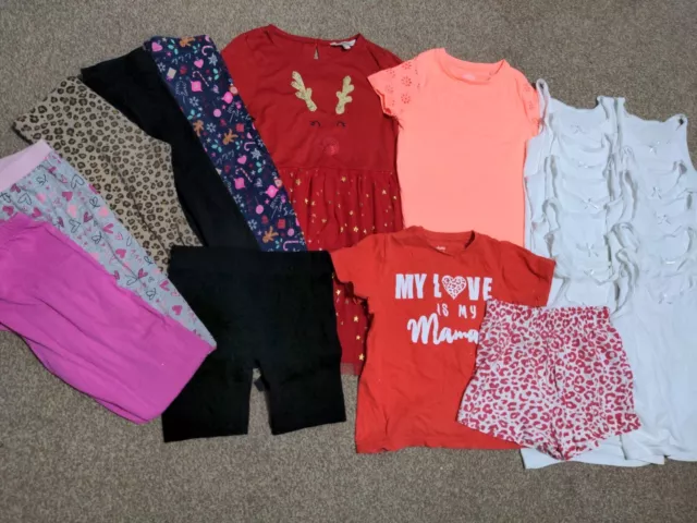 Girls Bundle Of Clothes Aged 6 Years. Please See Description.