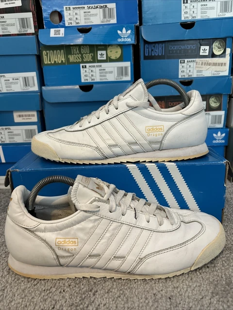 ADIDAS ORIGINALS DRAGON OG IN GREY WHITE Great Condition SIZE 5.5 UK 6 US 44.90 PicClick UK