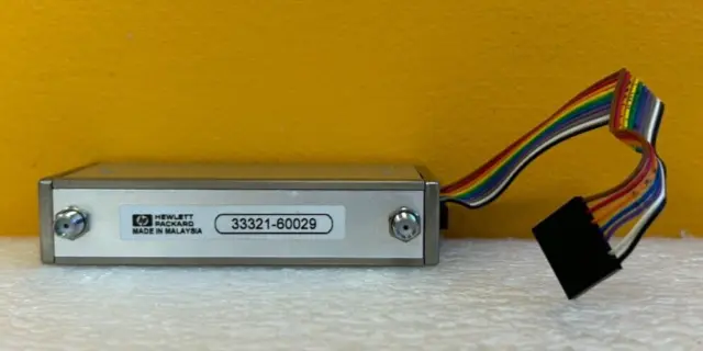 HP 33321-60029 DC to 6 GHz, SMA (F-F) Programmable Step Attenuator. Tested!