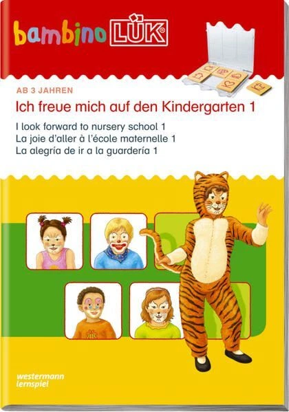 bambinoLÜK-Übungshefte,  Ich freue mich auf den Kindergarten 1 Kindergarten / 3