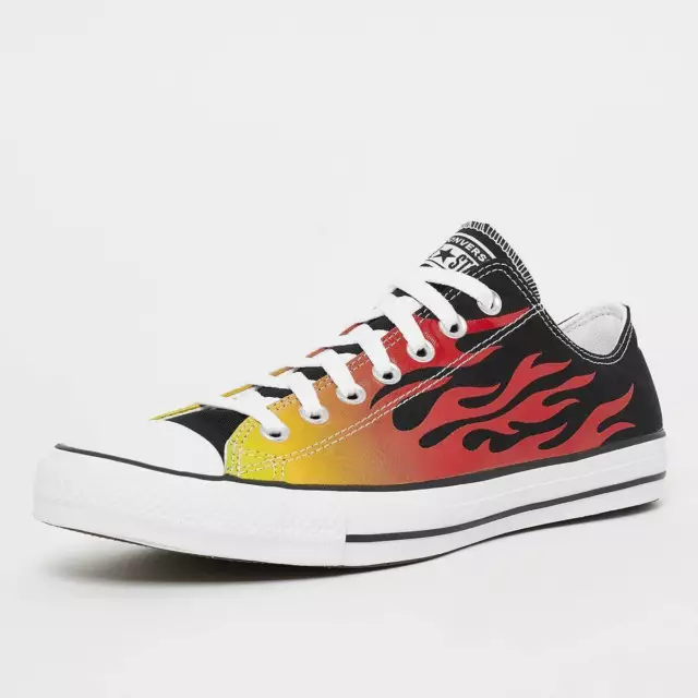 Converse Chuck Taylor All Star OX Unisex Black Low Textile Sneakers 3