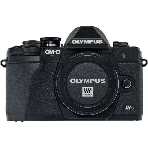 Olympus OM-D E-M10 Mark III S Mirrorless Body Only (Black)