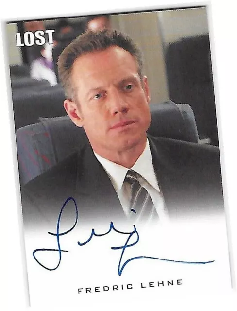 Lost Archives - Fredric Lehne - Marshal Edward Mars - Auto/Autographe Carte -