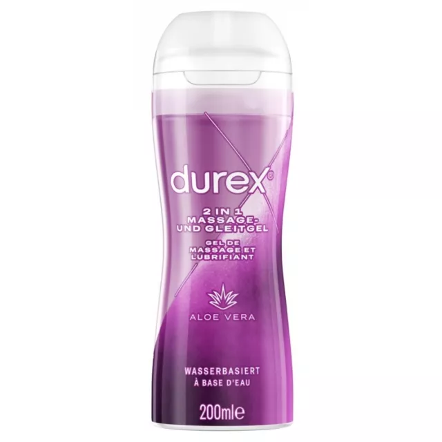 LUBRIFIANT EAU Lubrifiant Durex Play Massage 2 en 1 200mL Durex