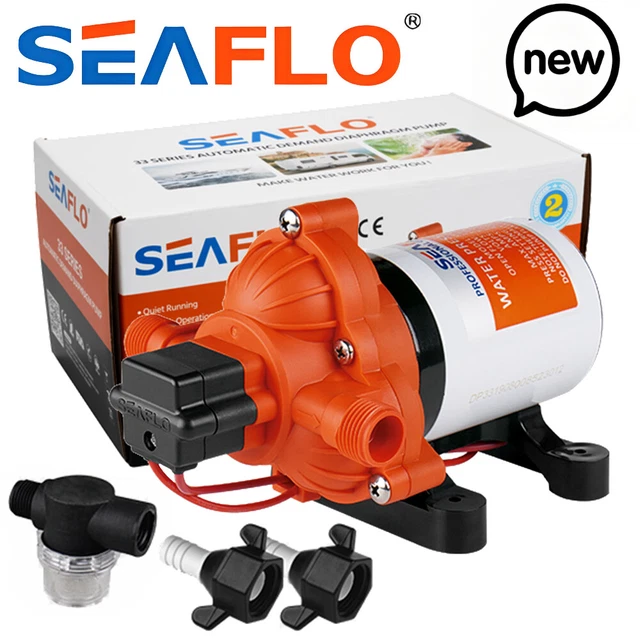 Seaflo 55PSI Pressure 12V Water Pump 11.3LPM For Caravan RV Boat Camper Trailer main image 1