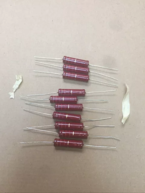 Lot 10x 1,2K Vintage Power Resistor 2,5w 2% Qté:10