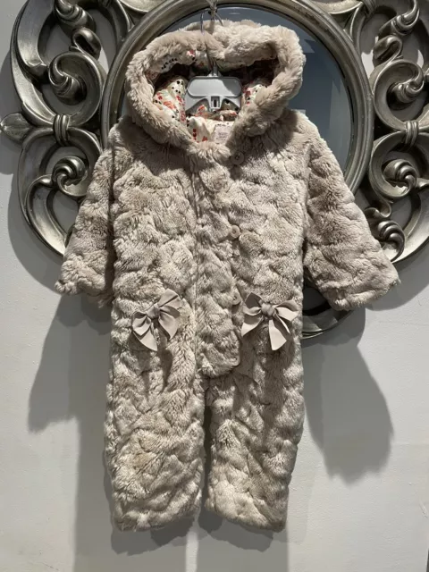 Ted baker hotsell faux fur snowsuit