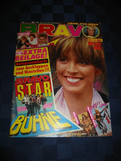 Bravo  Nummer 41 / 1984 , mit allen Postern,Starschnitt,Star-Bühne , Star- Album