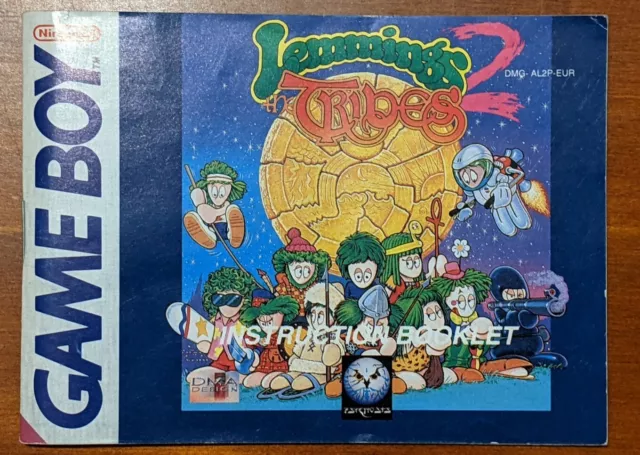 Notice Lemmings 2 The Tribes EUR (Nintendo Game Boy) Manuel Instructions