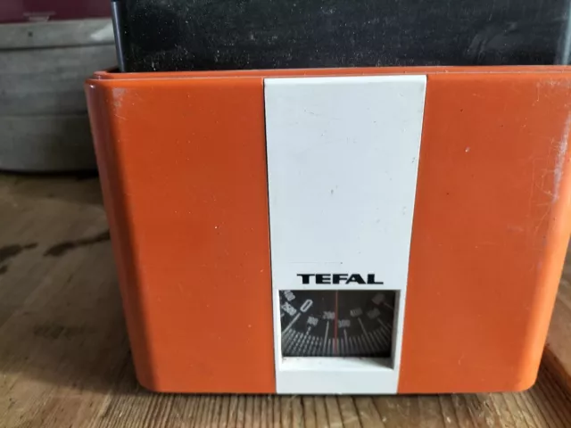 Ancienne Balance De Cuisine TEFAL- Vintage Orange + passoire vintage orange