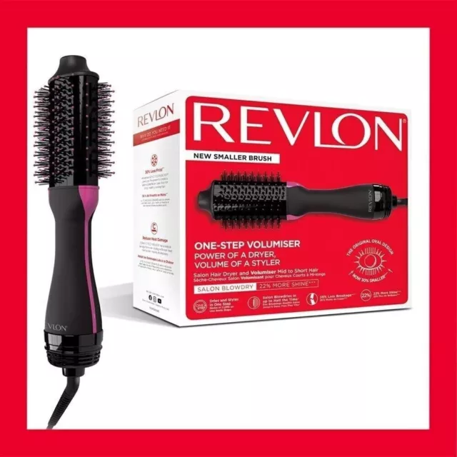 Revlon Salon One-step Hair Dryer And Volumiser Mid To Short Hair