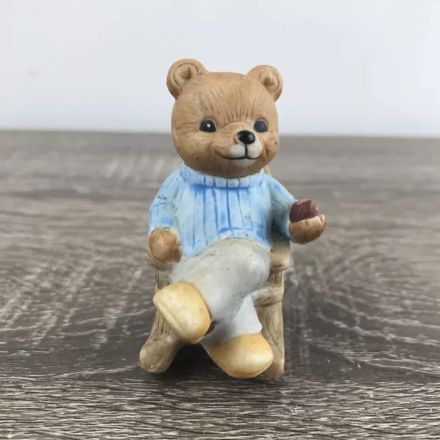 Homco Collectibles #1470 Papa Bear In Rocking Chair Replacement Figurine Piece