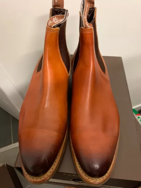 RM Williams Chinchilla Boot (Cognac) from A Hume Country Clothing 