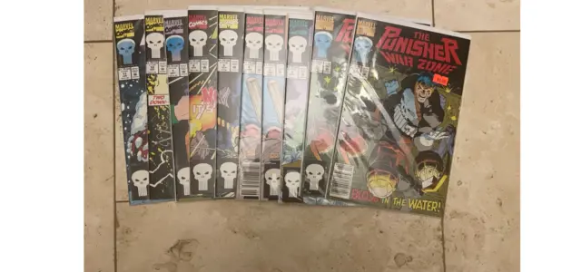 Marvel Punisher War Journal #16-53 Lot (25 Comics) Nm Condition
