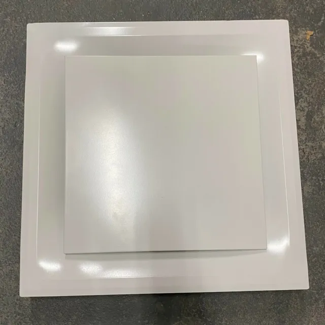 T-Bar Drop Ceiling Grille - Flat Plate Plaque Diffuser