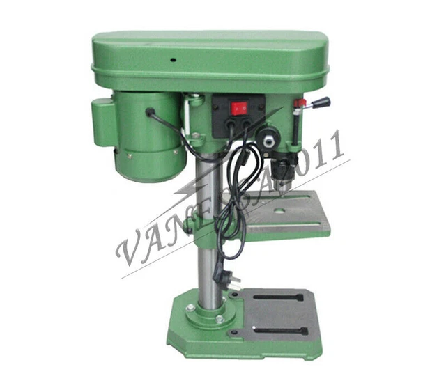 Neuf 220V 13mm Électrique Banc Perceuse Presse Banc Forage Machine 5 Vitesse