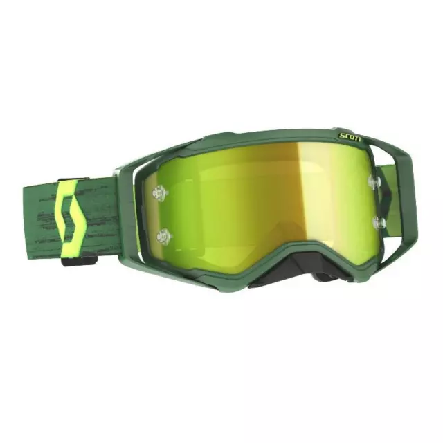 Masquer Prospect Vert/Jaune Avec Lentille Chrome Works Jaune 2728211412289 SCOTT