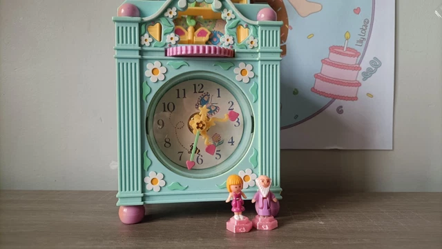 Polly Pocket Vintage Funtime Clock Playset de 1991