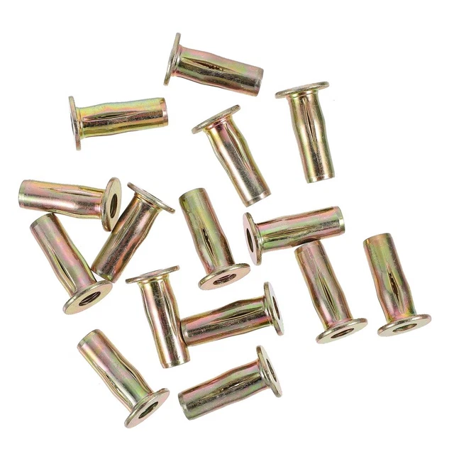 15 Pcs Inserts Filetés Durables Ecrou À Sertir Aveugle Écrous À Sertir Insérer