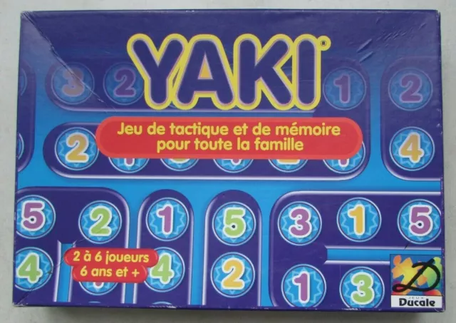 Yaki Board Game Tactics & Memory Game for the Whole Family Ducale