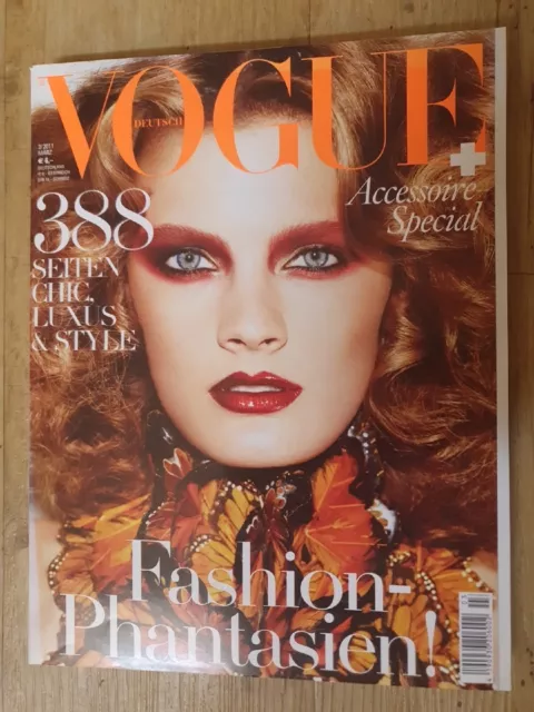 VOGUE GERMAN  MÄRZ 03/2011 - Constance Jablonski - 388 Seiten