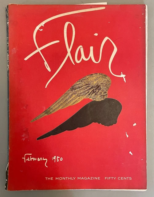 1950 Flair magazine February / Jean Cocteau/Duchess of Windsor/Lucien Freud 1950 Flair magazine February / Jean Cocteau/Duchess of Windsor/Lucien Freud