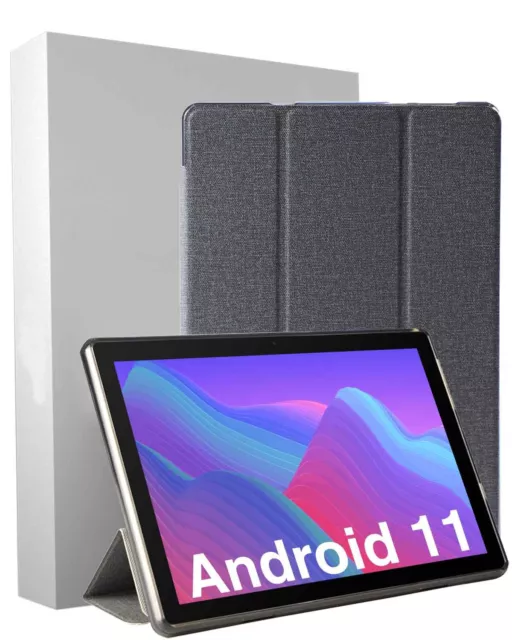 10.1" WIFI Tablet Android 11 HD 64GB Tablet Pad Quad-Core Netflix Dual Camera US