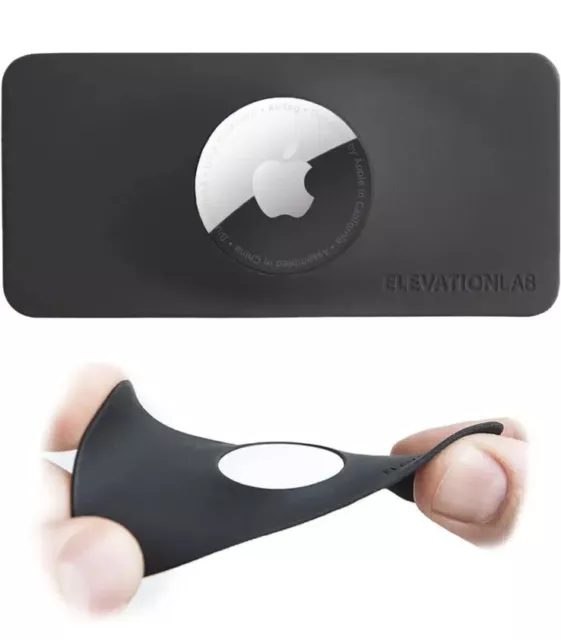 Tagvault the Thinnest Airtag Wallet Holder Card Insert Flexible Hidden Wallet