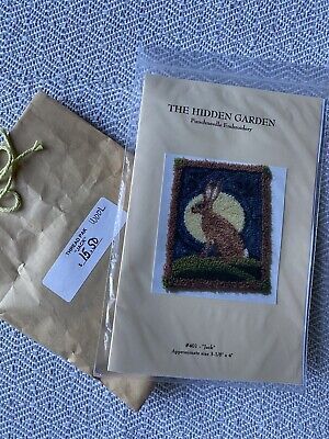 Kit de bordado con aguja perforadora The Hidden Garden Jack Rabbit #401