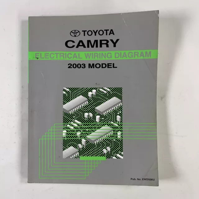 2003 Toyota Camey Electrical Wiring Diagram Service Shop Repair Manual EWD OEM