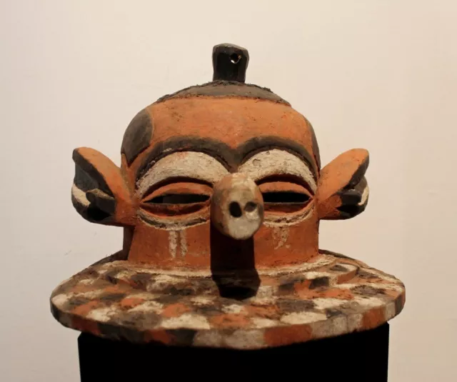 CONGO old african kipoko mask ancien masque d'afrique EAST PENDE africa maske