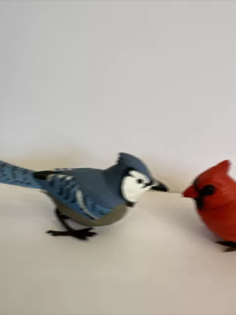 Takara Breezy Singers Motion-Activated Northern Cardinal Bluejay (2003) 2