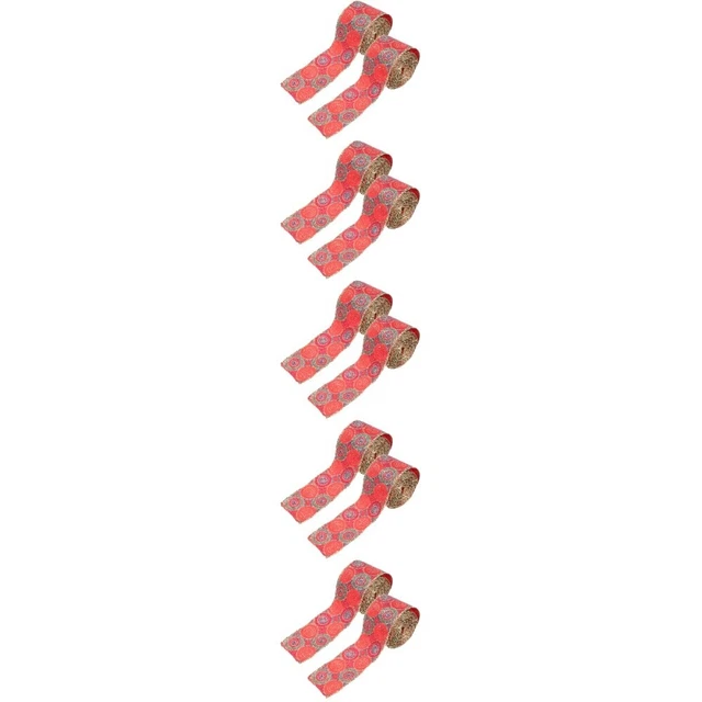 5 rollen von Weihnachten Band Party Bänder Für Handwerk 12