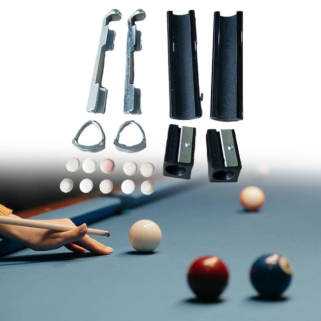 Porte-repères De Billard - Table De Billard - Noir - Caoutchouc - Neuf
