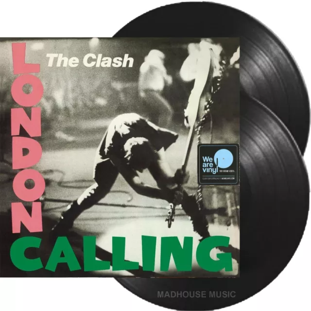 The CLASH LP x 2 London Calling 180 Gram REMASTERED Audiophile NEW SEALED Vinyl